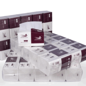 VELVET LAYER Facial Tissues - 600 Sheets, 10 Boxs in one Bag